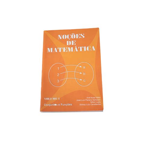 Noções De Matemática Aref Vol 1 Shopee Brasil