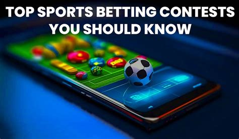 Top sports betting contests you should know in 2023