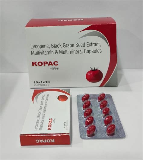 Kopac Lycopene Multivitamin Multiminerals And Antioxidant Softgel