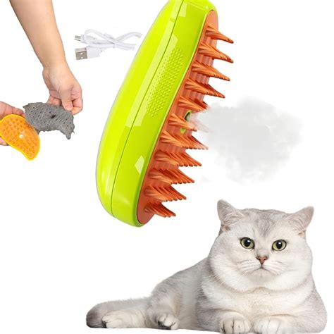 Amazon Steamy Cat Brush Cat Steam Brush Best In Steamy