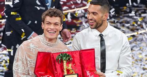 Sanremo 2022 Vincono Mahmood E Blanco Il Quotidiano Del Sud