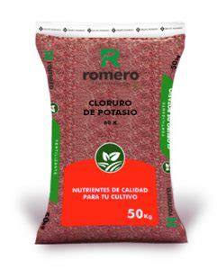 Cloruro De Potasio Granular Rojo Romero Fertilizantes