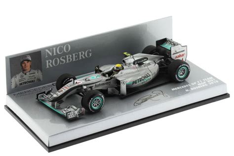 MERCEDES MGP W01 F1 2010 N. Rosberg - Minichamps Scale 1:43 (410100004 ...