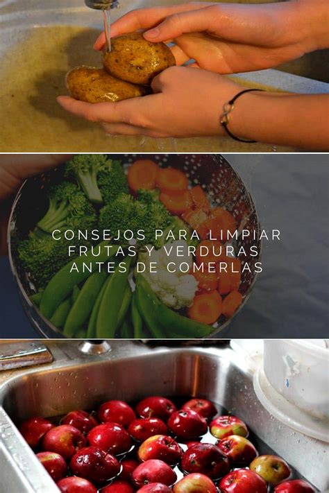 Cómo limpiar y desinfectar los vegetales y frutas Expresion Sonora