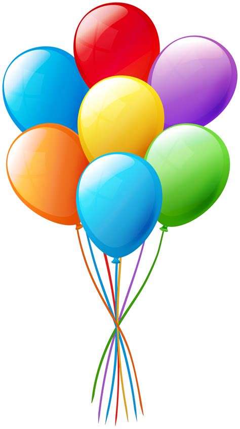 Colorful Balloons Birthday Party 13362740 Png