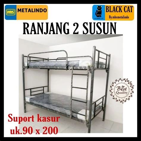 Jual Ranjang Susun Besi Mbs Ranjang Tingkat Tempat Tidur Besi Susun