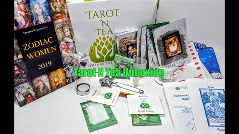 Tarot N Tea Subscription Unboxing December Youtube