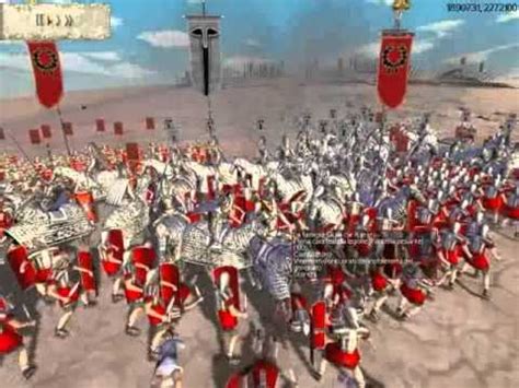 Rome Total War Online Battle Romani Vs Impero Seleucide Youtube