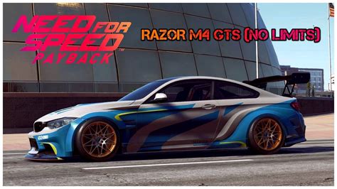 Need For Speed Payback Razor Bmw M4 Gts F82 From Nfs No Limits Youtube