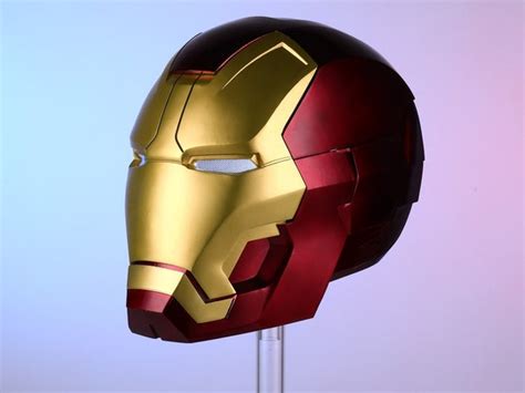 Iron Man Helmet Mark 42 Metal Helmet Ironman Helmet Tony Stark Etsy