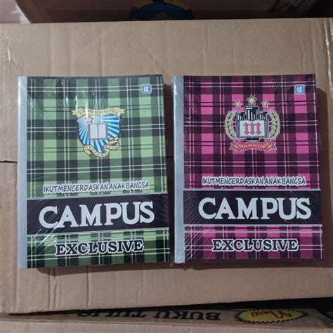 Jual Buku Tulis Campus 38 Lembar Ukuran Kecil Isi 10 Buku Shopee