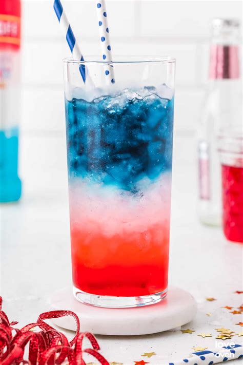 Red White And Blue Cocktail Love From The Oven