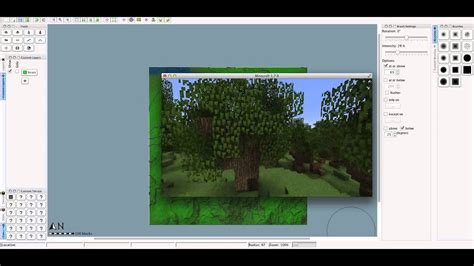 Worldpainter Tutorial 2 Custom Treesobjects Youtube