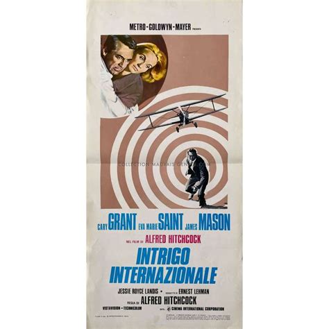 Affiche De Cin Ma Italienne De La Mort Aux Trousses X Cm