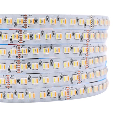 DC24V 112LEDs M Highest Density 5 In 1 RGBWW LED Strip