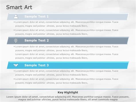 Textbox Diagram Powerpoint Template