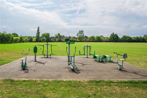 Outdoor Gym Stock Photo Image Of Fitness Park Health 76474588