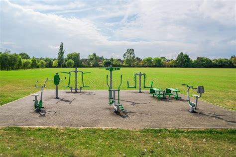 Outdoor Gym Stock Image Image Of Equipment Fitness 76475097