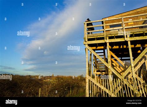 Bird Watching Hide Attenborough Nature Centre Reserve Nottingham