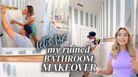 Fixing The Worst Bathroom Ever Extreme Bathroom Makeover Diy Home