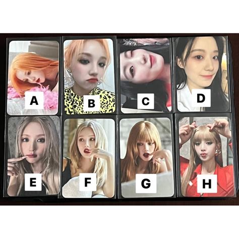 Jual Photocard Pc Official Gi Dle Miyeon Minnie Yuqi Shuhua Nxde I Love Lucky Draw Apple