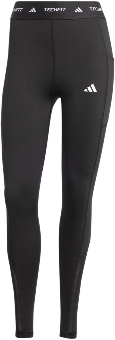 Adidas Women Techfit Stash Pocket Full Length Leggings It2282 Black