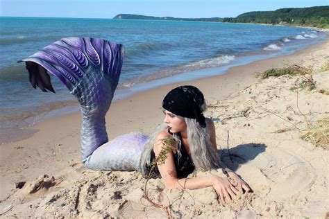 A Mermaid Washed Up On The Beach The Waves Were So Strong — The