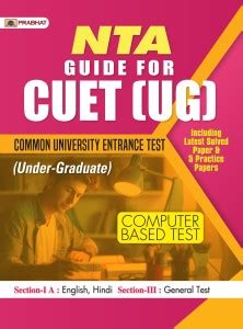 Guide For Cuet Ug Common University Entrance Test Under Graduate