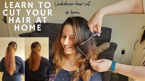 Learn To Cut Your Hair At Home During Lockdown Momcafe Youtube