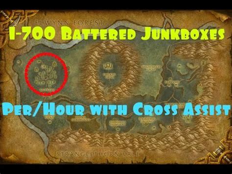 Farming 1 700 Battered Junkboxes Hour World Of Warcraft YouTube