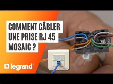 Legrand Prise Rj Cat Gorie Ftp Mosaic Modules Blanc