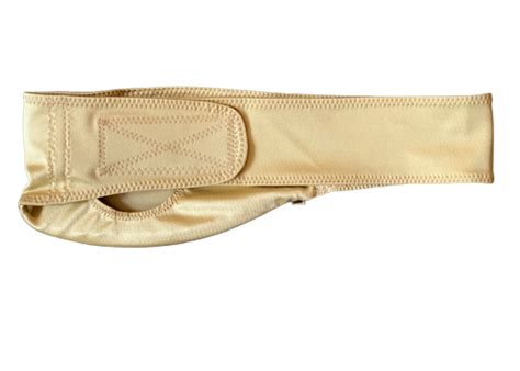 Soft Material Beige Horizontal Ostomy Belt Stoma Bag Belt Stoma Belt