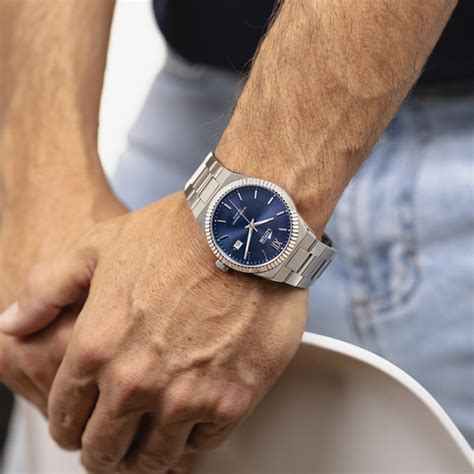 Reloj De Hombre Lotus Freedom Con Esfera Azul