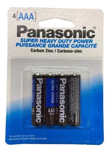 Pila Aaa Panasonic Super Heavy Duty Um Npa B Cil Ndrica Pack De