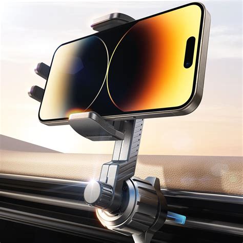 LISEN Universal Car Vent Mounted Adjustable Phone Holder $6 + Free Shipping w/ Prime or $35+ orders