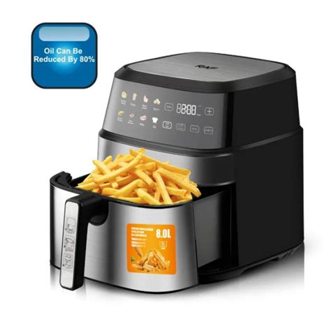 RAF Airfryer Friteuse Sans Huile 8L 1800 Watts Spécialiste de