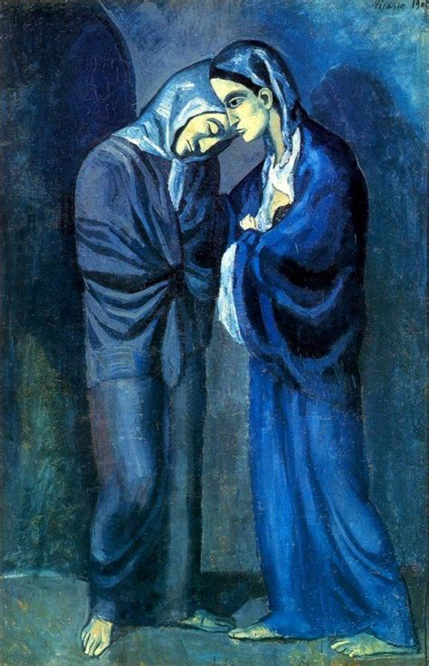 Picassos Blue Period All The Blue Colors Periodo Azul De Picasso Picasso Y Pinturas