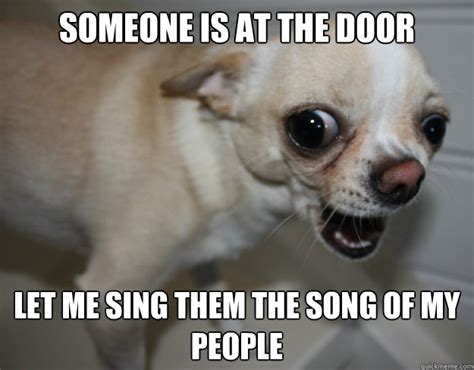 Someone is at the door Let me sing them the song of my people - Snoopy ...