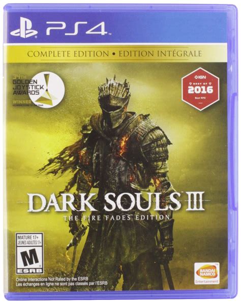 Dark Souls III The Fire Fades Edition PS4