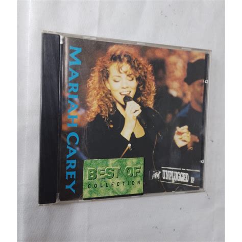 Cd Mariah Carey MTV Unplugged EP 22098 Shopee Brasil