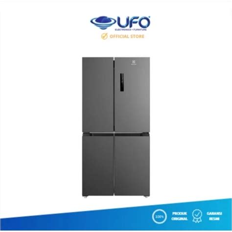 Jual Electrolux Eqe Ab Kulkas Lemari Es Multi Door Pintu Shopee