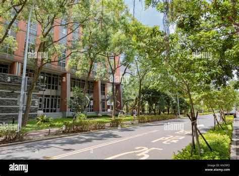 Building In National Yang Ming University At Taipei Taiwan Stock Photo