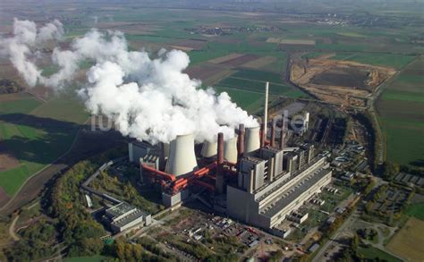 Luftaufnahme Bergheim Kohle Kraftwerksanlagen Des Rwe Power Ag