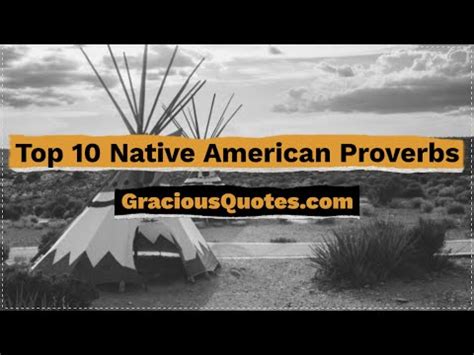 70 Native American Proverbs Sayings INSPIRING