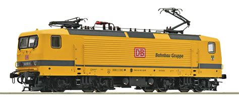 Roco 7510088 DB Bahnbau Gruppe E Lok BR 143 352 Ep 6 Menzels