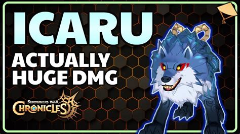 Icaru Doing Big Dmg Summoners War Chronicles Water Inugami Youtube