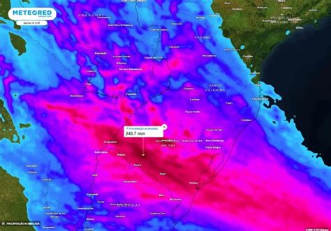 Forma O De Ciclog Nese Na Regi O Sul Do Brasil Pode Causar Eventos