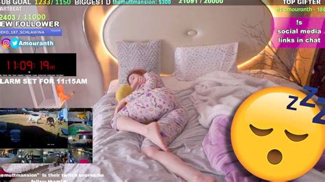 Amouranth Makes THOUSANDS During Sleep Streams YouTube