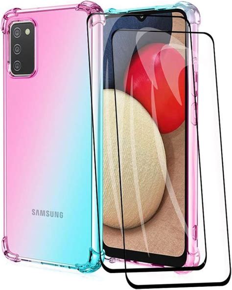 Coque Souple Pour Samsung Galaxy A S Avec Verres Tremp S Et Tui