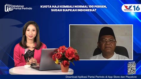 Partai Perindo Pelaksanaan Haji Harus Dipersiapkan Secara Matang